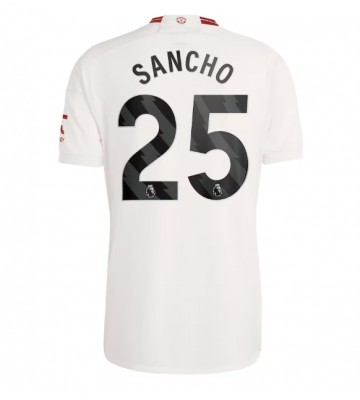 Manchester United Jadon Sancho #25 Tredjetröja 2023-24 Kortärmad
